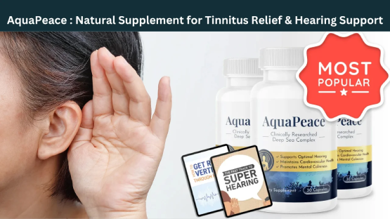 What is AquaPeace natural ear health formula made with marine nutrients